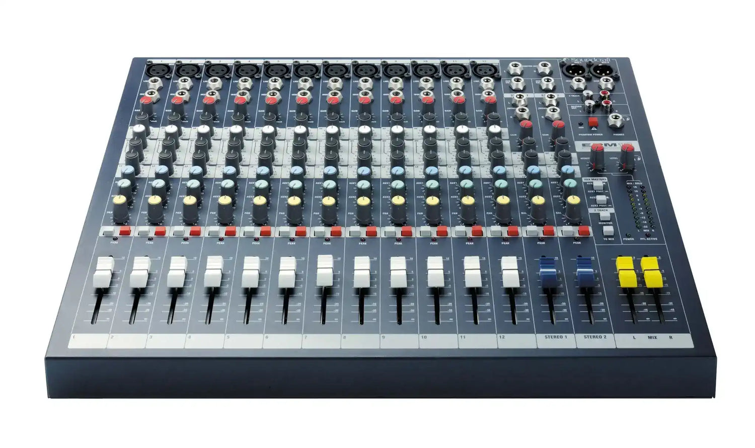 Soundcraft EPM12 Low-cost high-performance mixers - RW5736US Audio Mixers Soundcraft