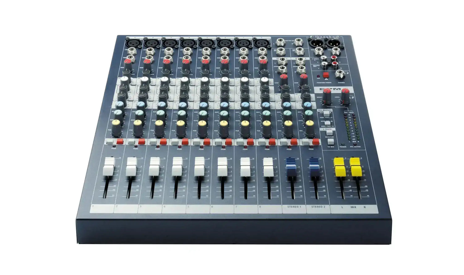 Soundcraft EPM8 Low-cost high-performance mixers - RW5735US Audio Mixers Soundcraft