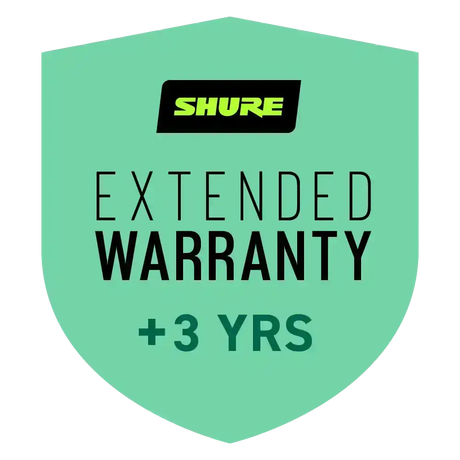 Shure 3 Year extended warranty for IMXF5 IMXF5-EXTWR-3Y Extended Warranties Shure