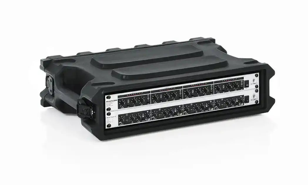 Gator G-PRO-2U-13 2RU, 13" Deep PE Molded Rack Case AV Carts Gator