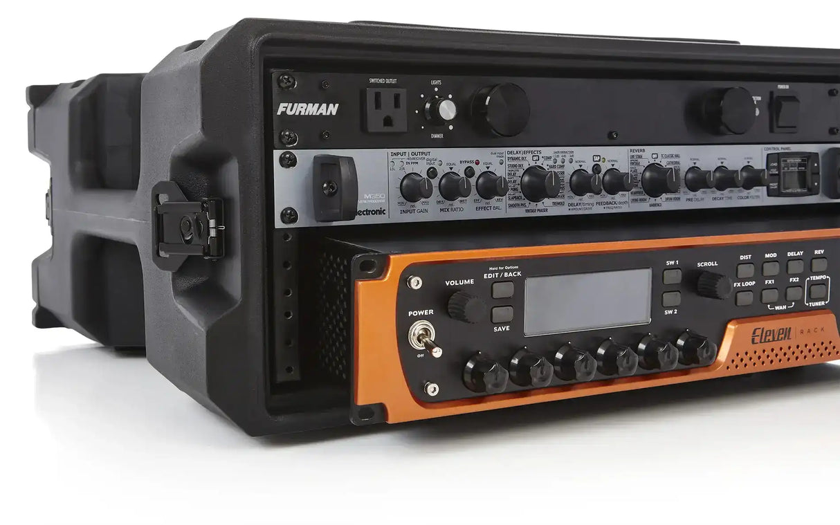 Gator G-PRO-4U-19 4RU, 19" Deep PE Molded Rack Case AV Carts Gator