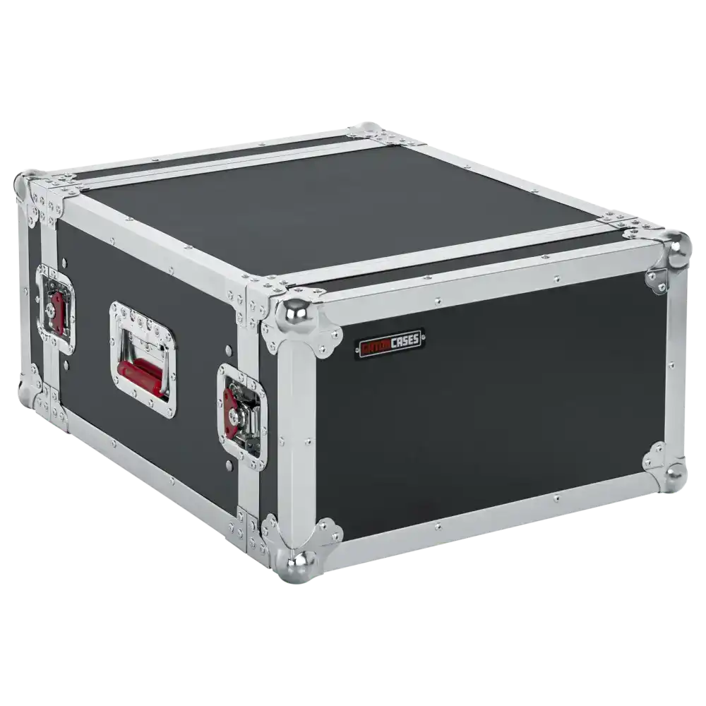 Gator G-TOUR 6U 6RU, 17" Deep ATA Flight Rack Case, 6U AV Carts Gator