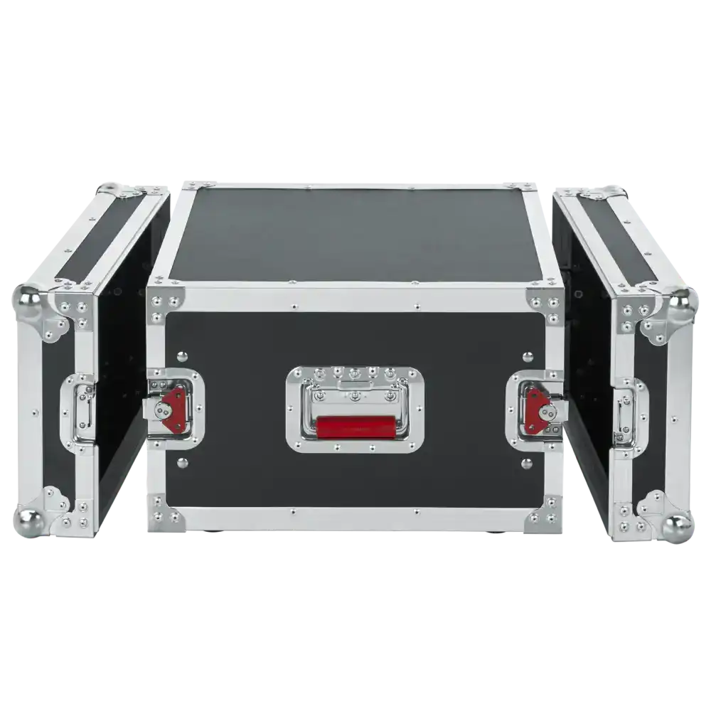 Gator G-TOUR 6U 6RU, 17" Deep ATA Flight Rack Case, 6U AV Carts Gator