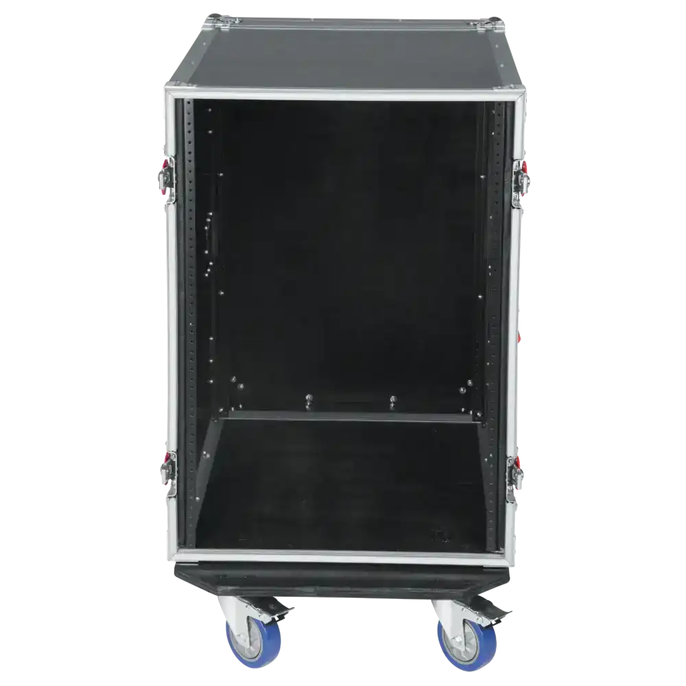 Gator G-TOUR16UCA-24D 16RU, 24" Deep ATA Flight Rack Case with Casters AV Carts Gator