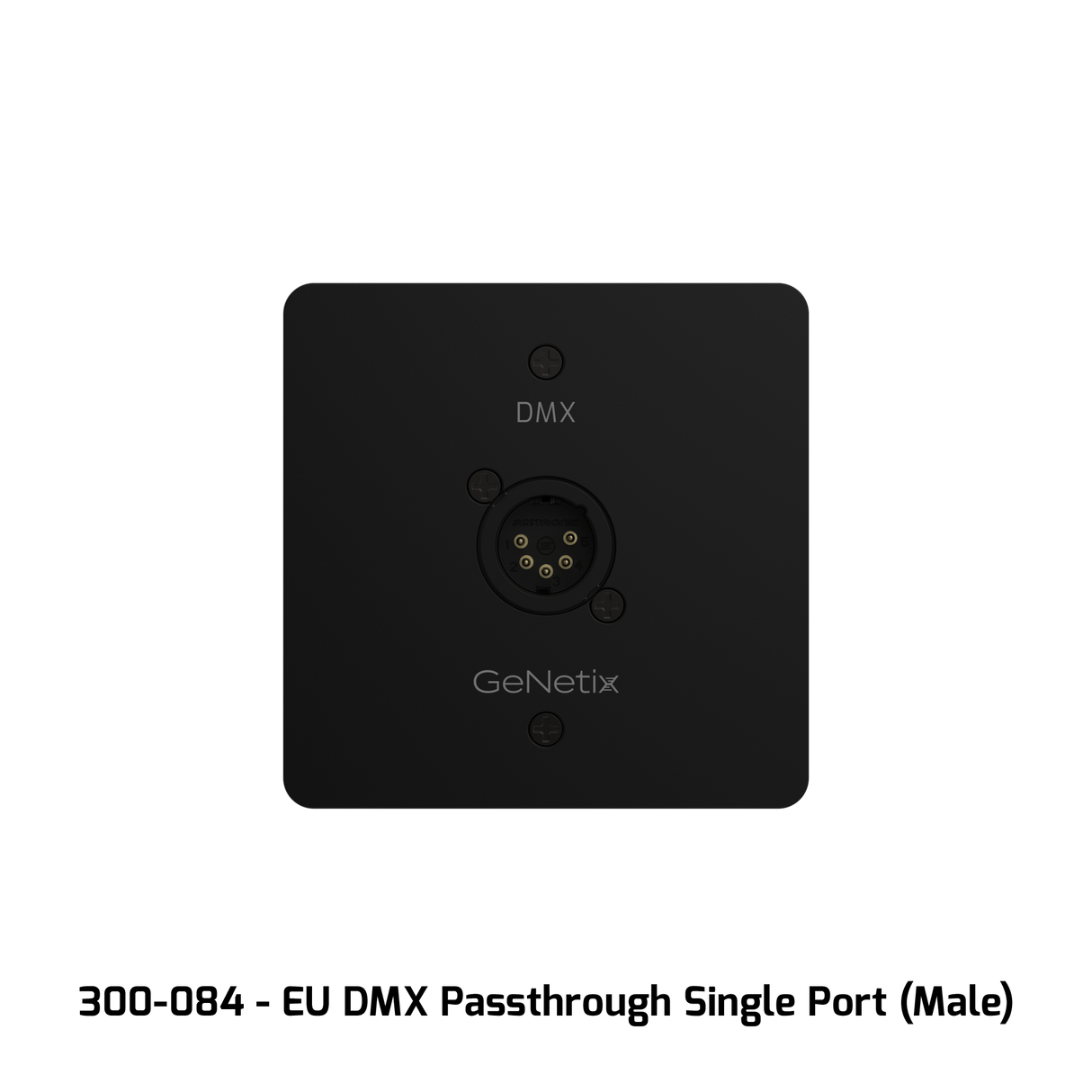 ChamSys GeNetix DMX Passthrough Wall Plates DMX Wall Plate ChamSys