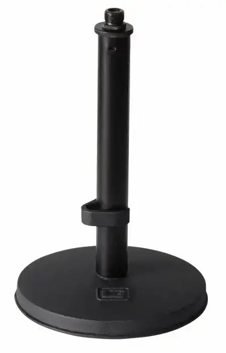 Gator GFW-MIC-0600 Desktop Microphone Stand with Weighted Round Base Microphone Accessories Gator