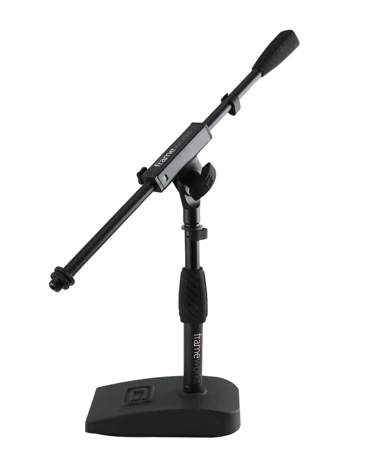 Gator Frameworks Kick Drum / Amplifier Compact Mic Stand with Single-Section Boom Microphone Accessories Gator