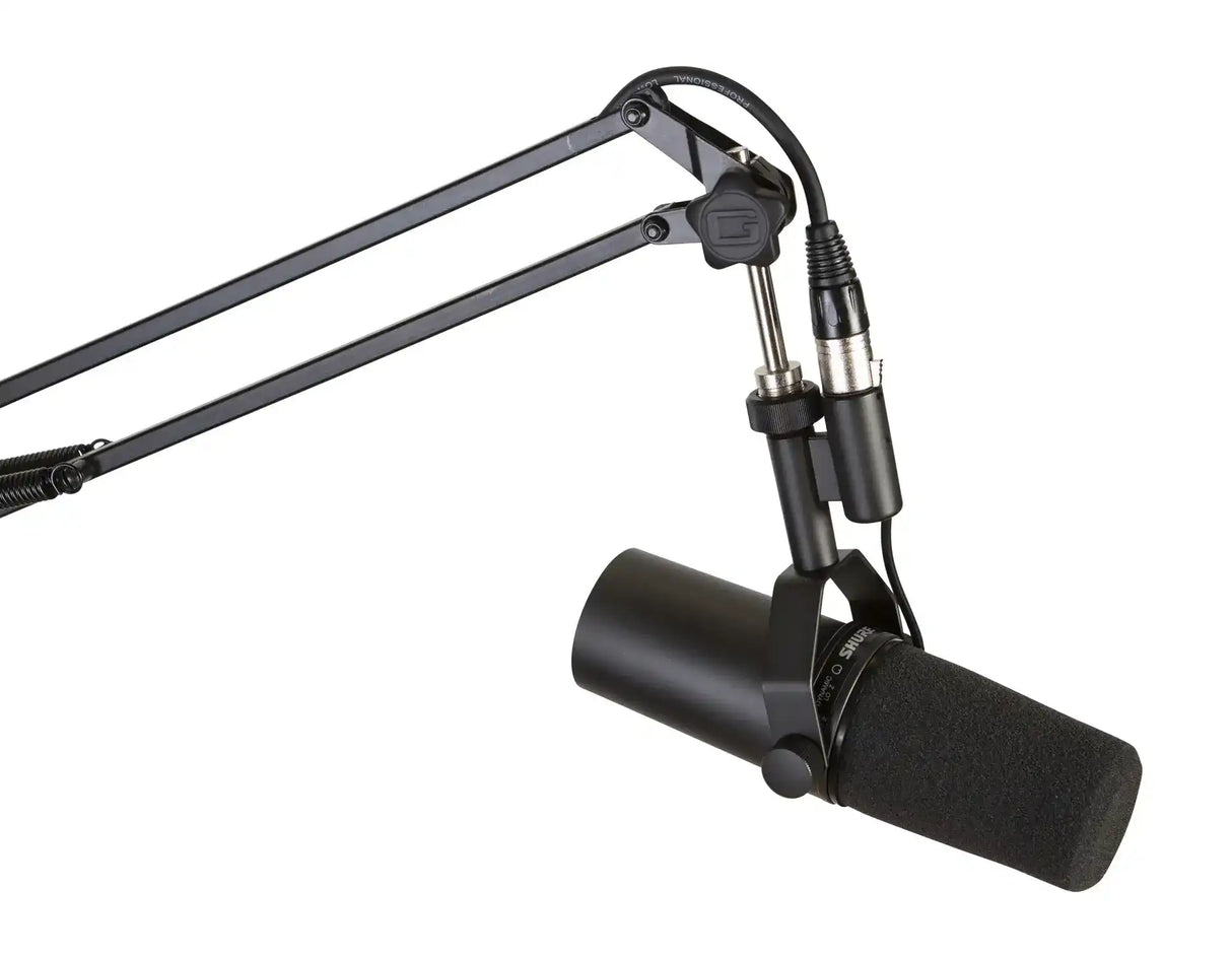 Gator GFWMICBCBM1000 Frameworks Desk-Mounted Broadcast/Podcast Boom Mic Stand Microphone Accessories Gator