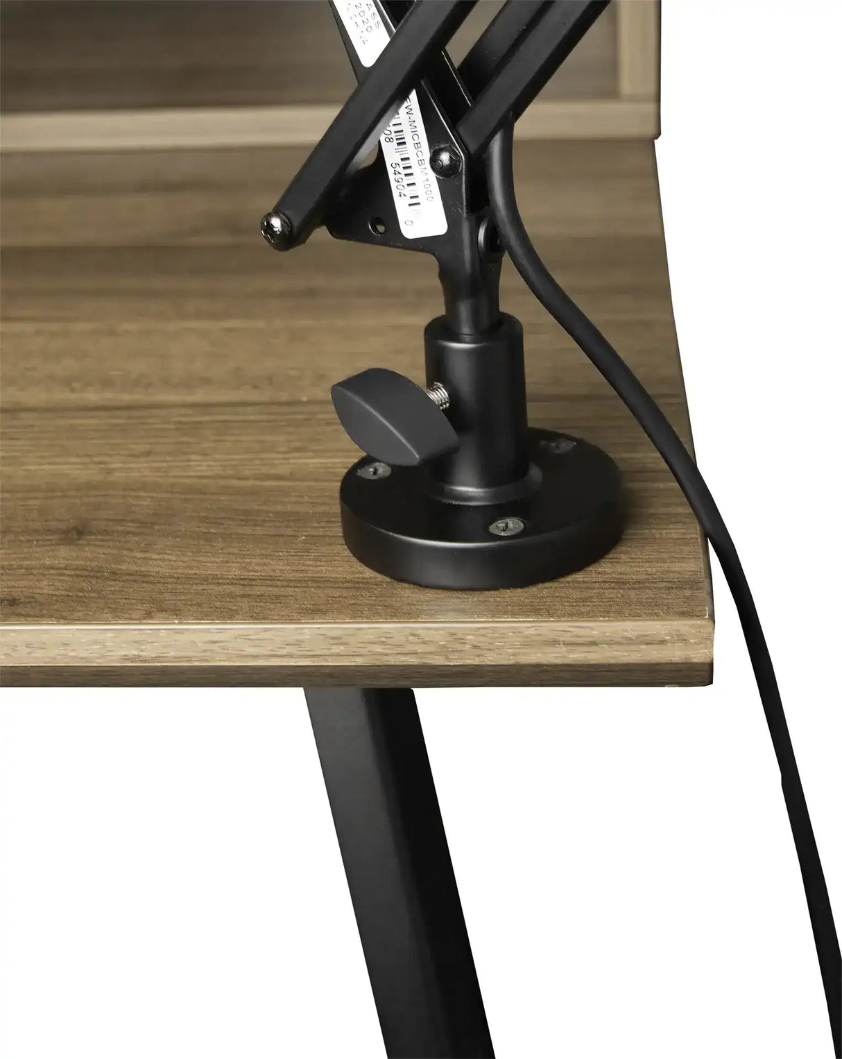 Gator GFWMICBCBM1000 Frameworks Desk-Mounted Broadcast/Podcast Boom Mic Stand Microphone Accessories Gator