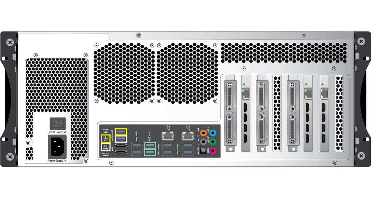 RGB Spectrum GO 28 Video Wall Display Processor IP Streaming Capabilities - 28 Outputs Video Wall Processors RGB Spectrum