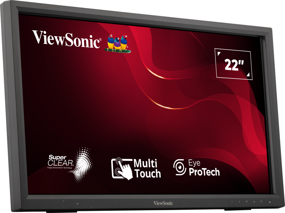 ViewSonic TD2223 – 22-Inch 10-Point IR Touch Display Touchscreen Monitors ViewSonic