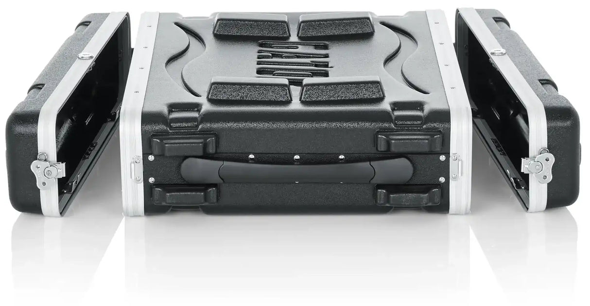 Gator GR-2L 2RU, 19" Deep Locking Rack Case with Front, Rear Rails AV Carts Gator