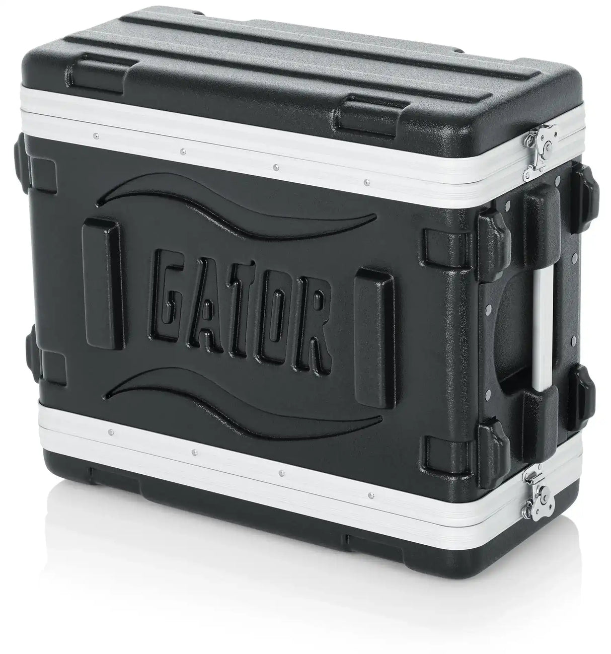 Gator GR-4S 4RU, 14.25" Deep Locking Rack Case with Front, Rear Rails AV Carts Gator