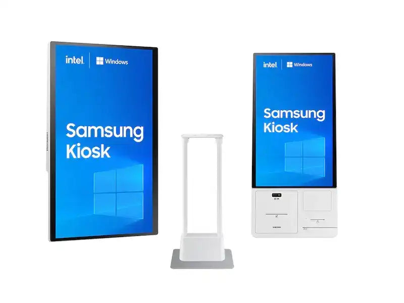 Samsung Windows Kiosk Touch Screen, Kiosk Connection Box and Stand for 24in Kiosk Bundle Interactive Displays Samsung