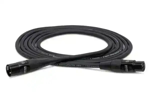 Hosa HMIC-050 50' Pro Series XLRF to XLRM Microphone Cable Audio & Video Cables Hosa