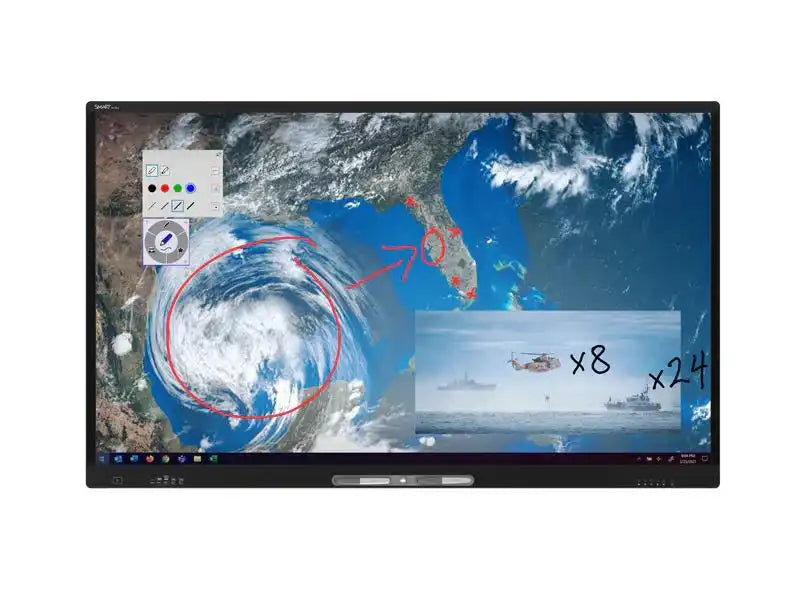 SMART Board M586-V5-P M Pro Series - 86" LED-backlit LCD display - 4K - for interactive communication - TAA Compliant Interactive Displays Smart Technologies
