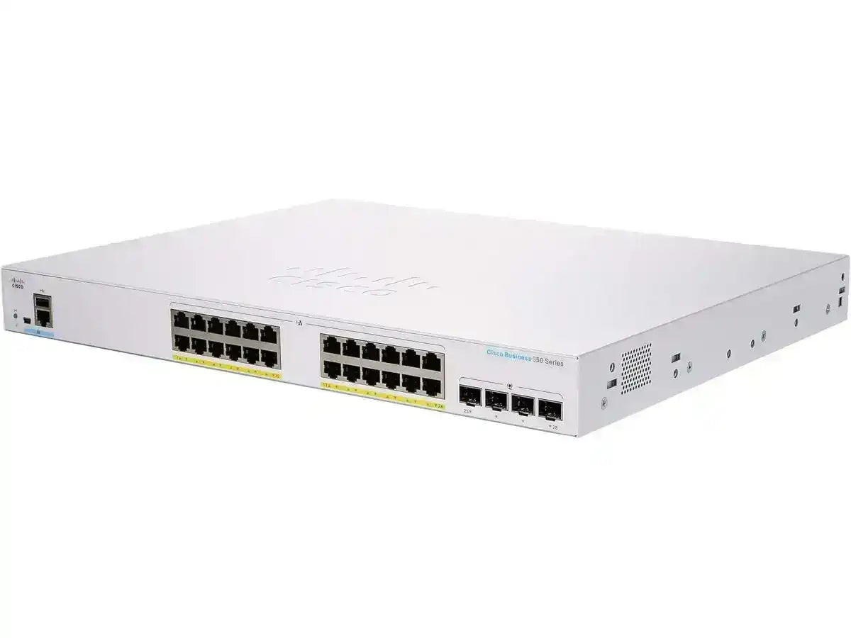 Cisco Catalyst C1300-24FP-4G 24-Port Gigabit PoE+ Compliant Managed Network Switch (370W) Networking Cisco