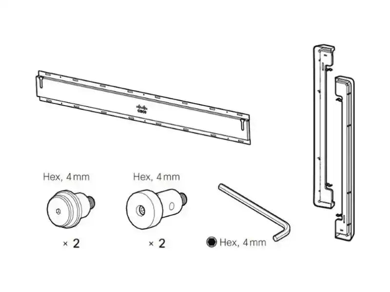 Cisco Webex Board Pro 75 Wheel Upgrade Kit Video Conferencing Cisco