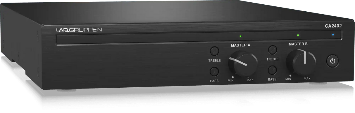 Lab Gruppen CA2402 2 x 240W Commercial Amplifier with Energy Star Certification Audio Amplifiers Lab Gruppen