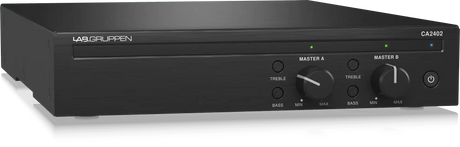 Lab Gruppen CA2402 2 x 240W Commercial Amplifier with Energy Star Certification Audio Amplifiers Lab Gruppen