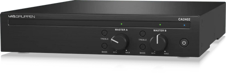 Lab Gruppen CA2402 2 x 240W Commercial Amplifier with Energy Star Certification Audio Amplifiers Lab Gruppen