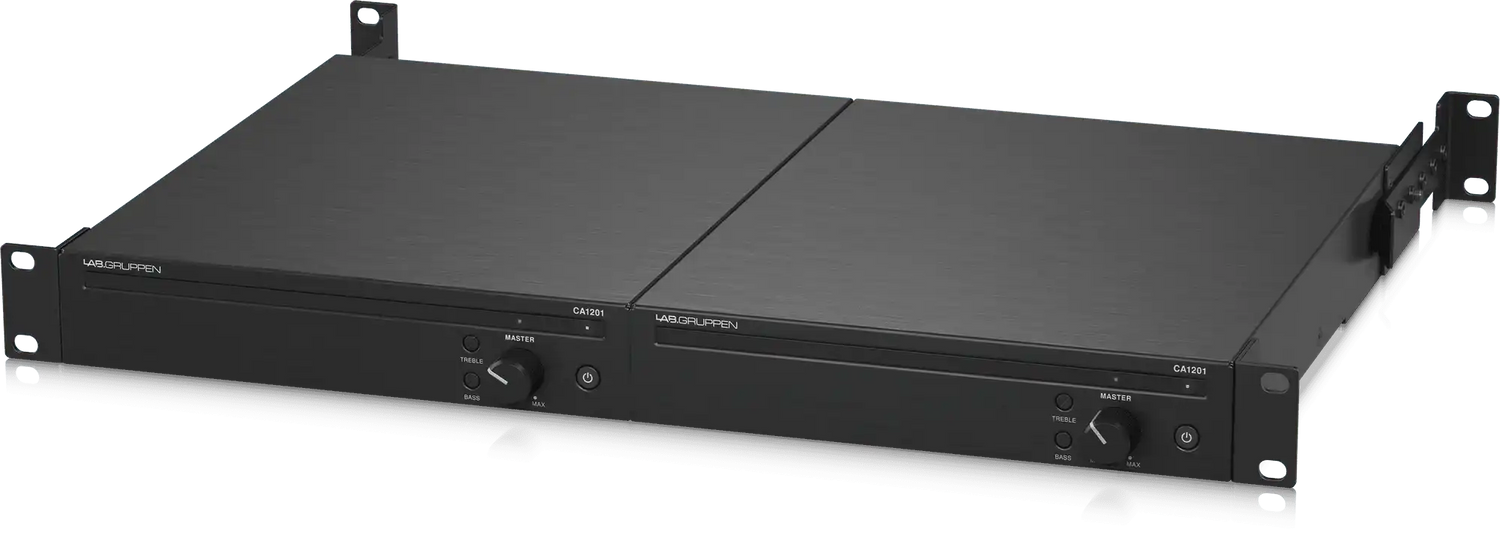 Lab Gruppen CA1201 120W Commercial Amplifier with Energy Star Certification Audio Amplifiers Lab Gruppen