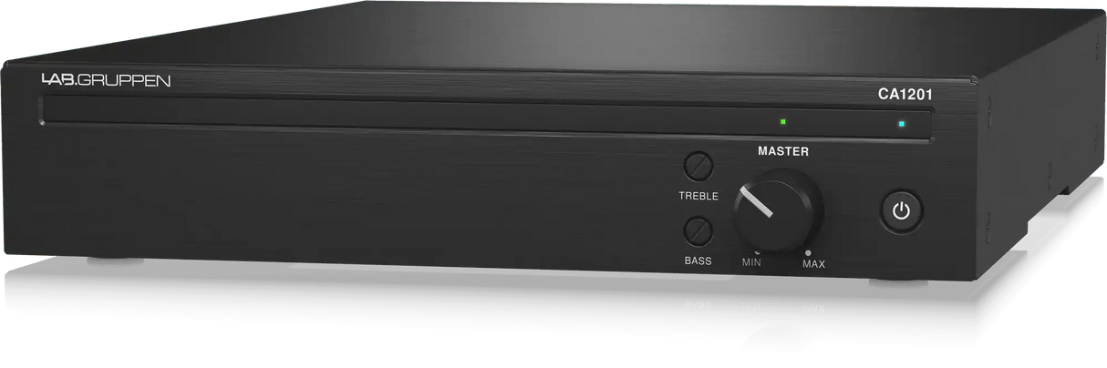 Lab Gruppen CA1201 120W Commercial Amplifier with Energy Star Certification Audio Amplifiers Lab Gruppen