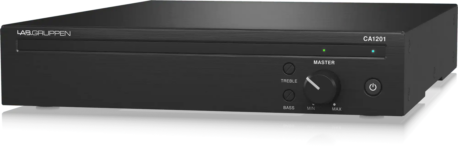 Lab Gruppen CA1201 120W Commercial Amplifier with Energy Star Certification Audio Amplifiers Lab Gruppen