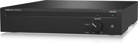 Lab Gruppen CA1201 120W Commercial Amplifier with Energy Star Certification Audio Amplifiers Lab Gruppen
