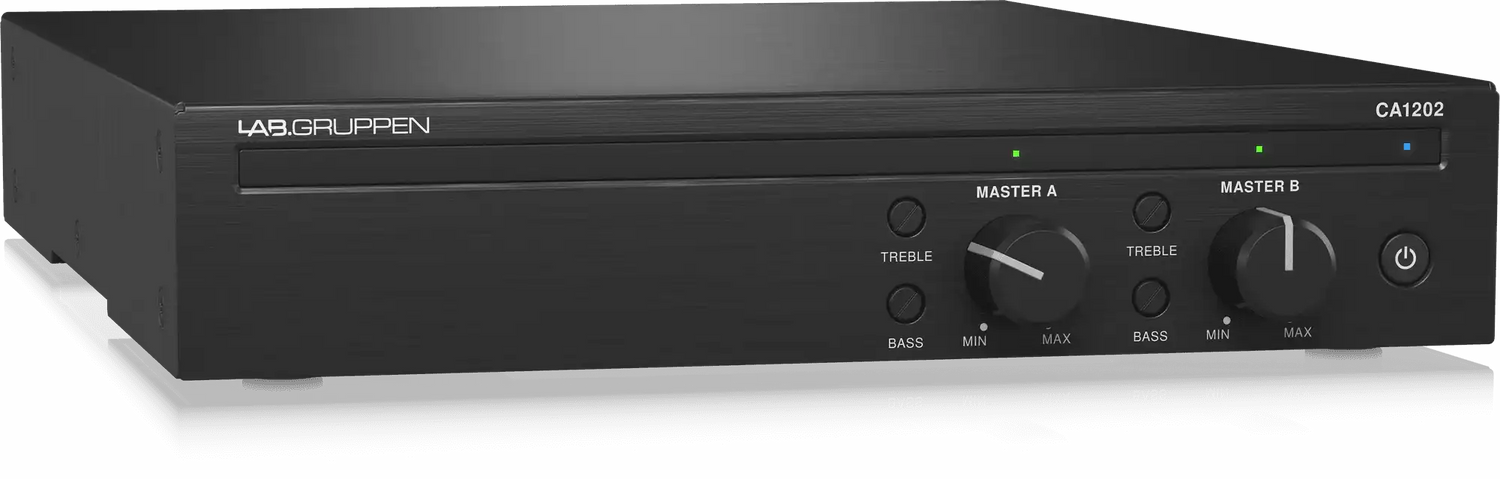 Lab Gruppen CA1202 2 x 120W Commercial Amplifier with Energy Star Certification Audio Amplifiers Lab Gruppen