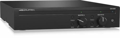 Lab Gruppen CA1202 2 x 120W Commercial Amplifier with Energy Star Certification Audio Amplifiers Lab Gruppen