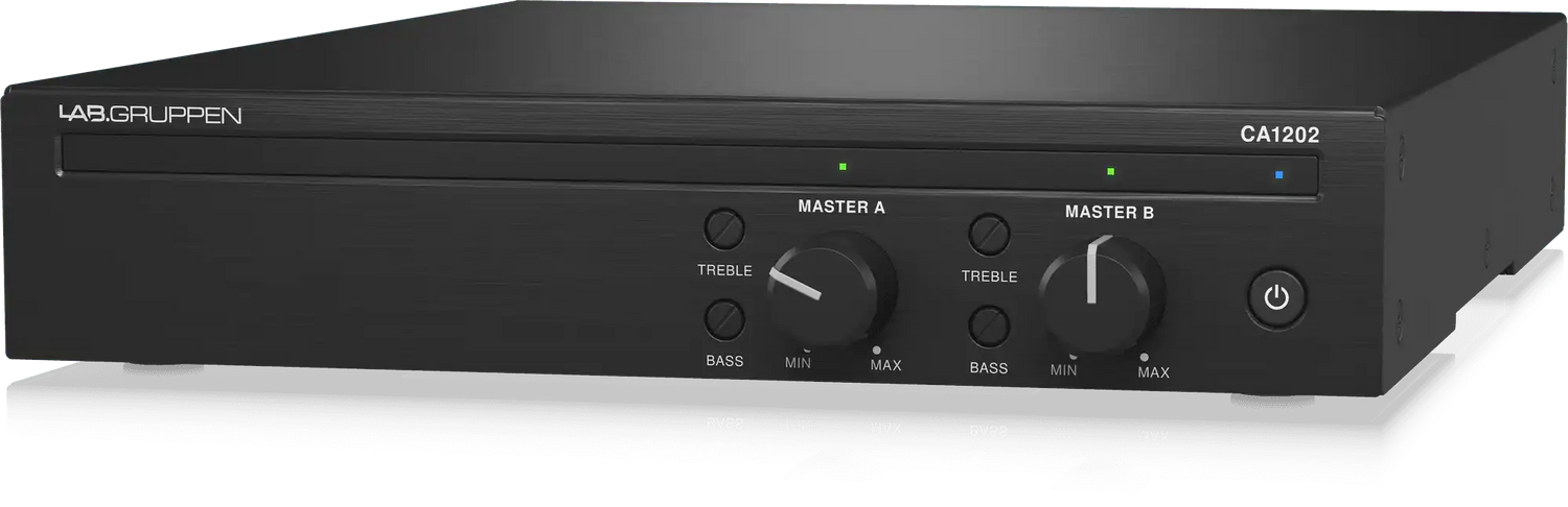 Lab Gruppen CA1202 2 x 120W Commercial Amplifier with Energy Star Certification Audio Amplifiers Lab Gruppen