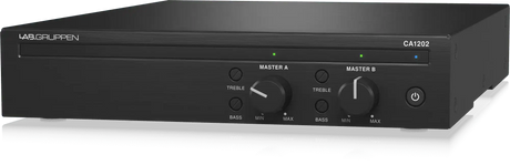 Lab Gruppen CA1202 2 x 120W Commercial Amplifier with Energy Star Certification Audio Amplifiers Lab Gruppen