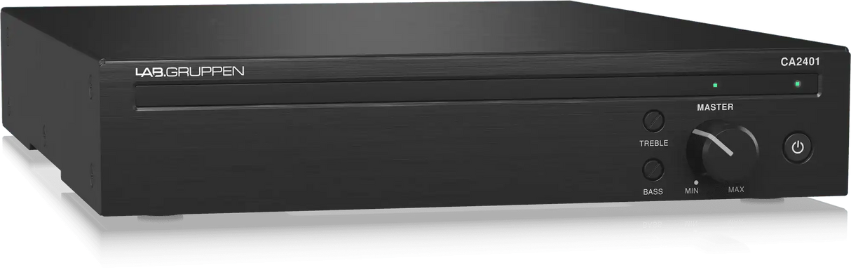 Lab Gruppen CA2401 240W Commercial Amplifier with Energy Star Certification Audio Amplifiers Lab Gruppen