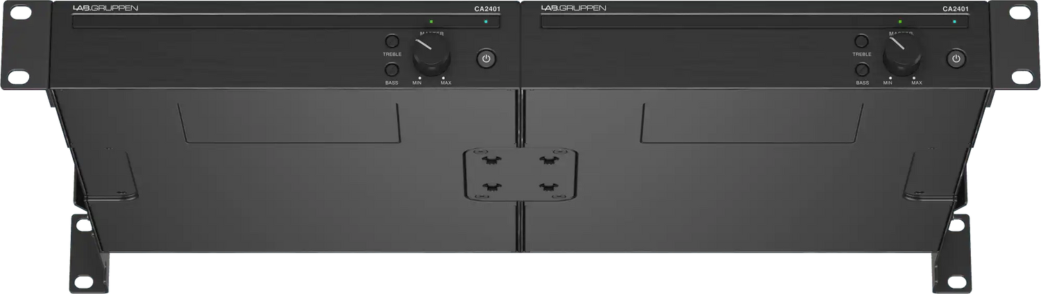 Lab Gruppen CA2401 240W Commercial Amplifier with Energy Star Certification Audio Amplifiers Lab Gruppen