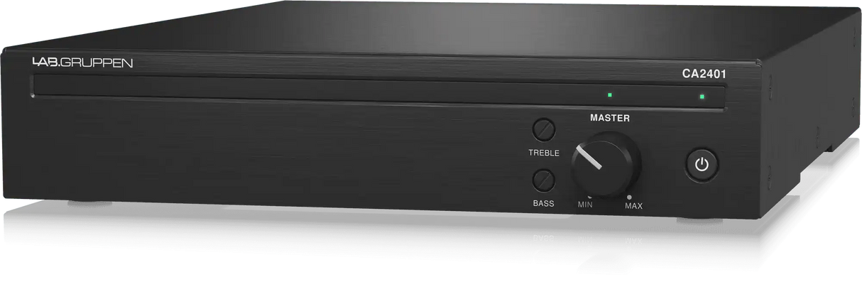 Lab Gruppen CA2401 240W Commercial Amplifier with Energy Star Certification Audio Amplifiers Lab Gruppen