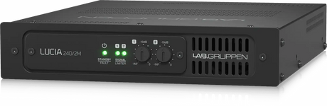 Lab Gruppen LUCIA 240/2M Compact Matrix Amplifier for Installations (2 x 120W) - LUCIA240/2M Audio Amplifiers Lab Gruppen