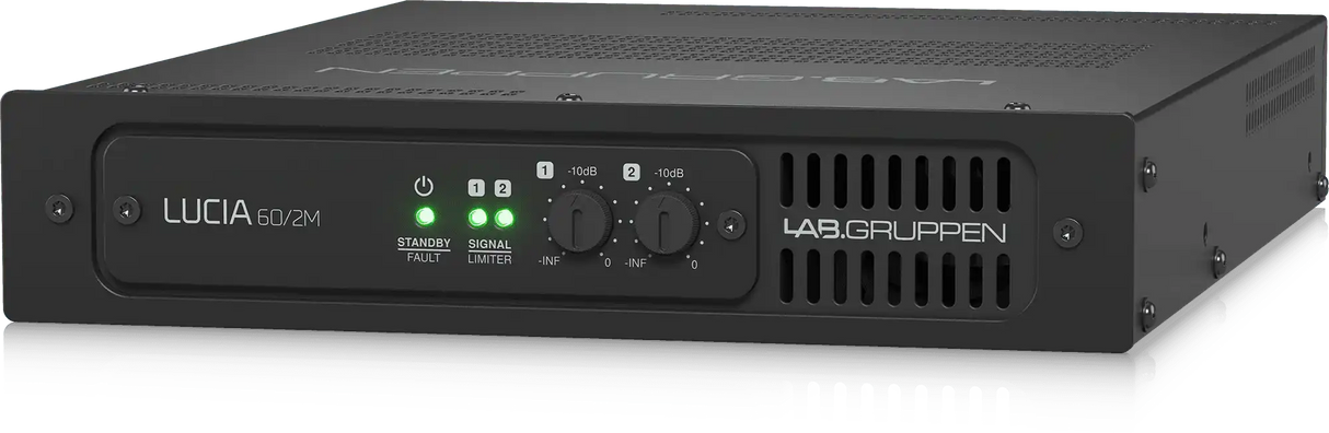 Lab Gruppen LUCIA 60/2M Compact Matrix Amplifier for Installations (2 x 30W) - LUCIA60/2M Audio Amplifiers Lab Gruppen