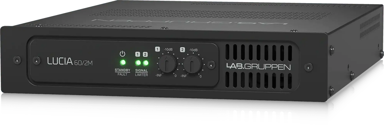 Lab Gruppen LUCIA 60/2M Compact Matrix Amplifier for Installations (2 x 30W) - LUCIA60/2M Audio Amplifiers Lab Gruppen