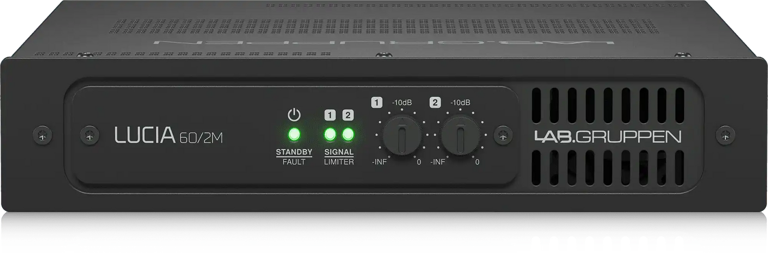 Lab Gruppen LUCIA 60/2M Compact Matrix Amplifier for Installations (2 x 30W) - LUCIA60/2M Audio Amplifiers Lab Gruppen