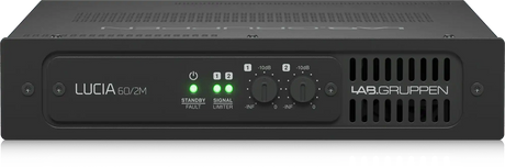 Lab Gruppen LUCIA 60/2M Compact Matrix Amplifier for Installations (2 x 30W) - LUCIA60/2M Audio Amplifiers Lab Gruppen