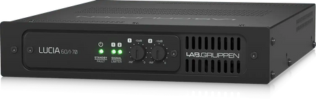 Lab Gruppen LUCIA 60/1-70 Compact Mono Amplifier for High-Impedance 70V Installations (1 x 60W) - LUCIA60/1-70 Audio Amplifiers Lab Gruppen