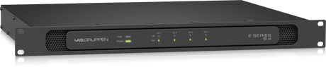 Lab Gruppen E 5:4 500 Watt Amplifier with 4 Flexible Output Channels for Installation Applications Audio Amplifiers Lab Gruppen