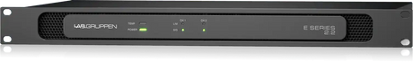 Lab Gruppen E2:2 - 200 Watt Amplifier with 2 Flexible Output Channels for Installation Applications Audio Amplifiers Lab Gruppen