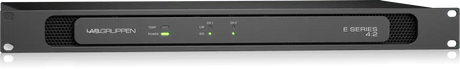 Lab Gruppen E4:2 - 400 Watt Amplifier with 2 Flexible Output Channels for Installation Applications Audio Amplifiers Lab Gruppen