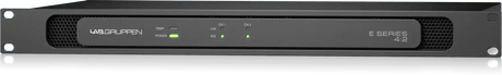 Lab Gruppen E4:2 - 400 Watt Amplifier with 2 Flexible Output Channels for Installation Applications Audio Amplifiers Lab Gruppen