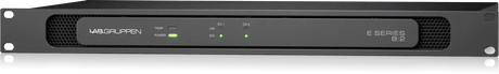 Lab Gruppen E8:2 Ampllfier 2-Channel Power Amplifier with Low Impedance and 70-100V Operation Audio Amplifiers Lab Gruppen