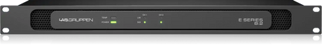 Lab Gruppen E8:2 Ampllfier 2-Channel Power Amplifier with Low Impedance and 70-100V Operation Audio Amplifiers Lab Gruppen