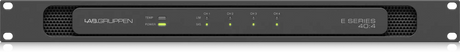 Lab Gruppen E 40:4 4,000 Watt Amplifier with 4 Flexible Output Channels for Installation Applications Audio Amplifiers Lab Gruppen