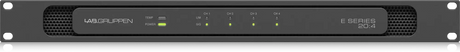 Lab Gruppen E 20:4 2,000 Watt Amplifier with 4 Flexible Output Channels for Installation Applications Audio Amplifiers Lab Gruppen